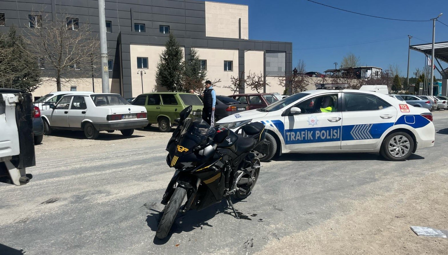 Tavşanlı&rsquo;da trafik kazası, 1 yaralı
