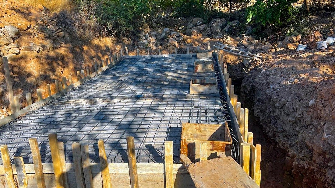 Gercüş köy modern kanalizasyona kavuştu