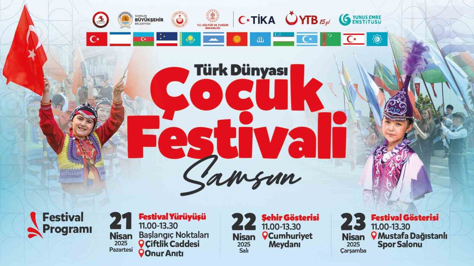 Başkan Doğan: "Türk dünyası çocukları Samsun’da buluşuyor"