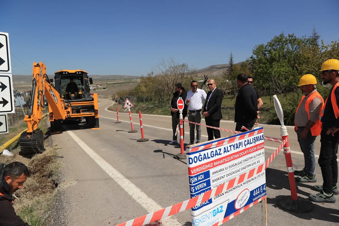 Ayaş’a doğalgaz geliyor