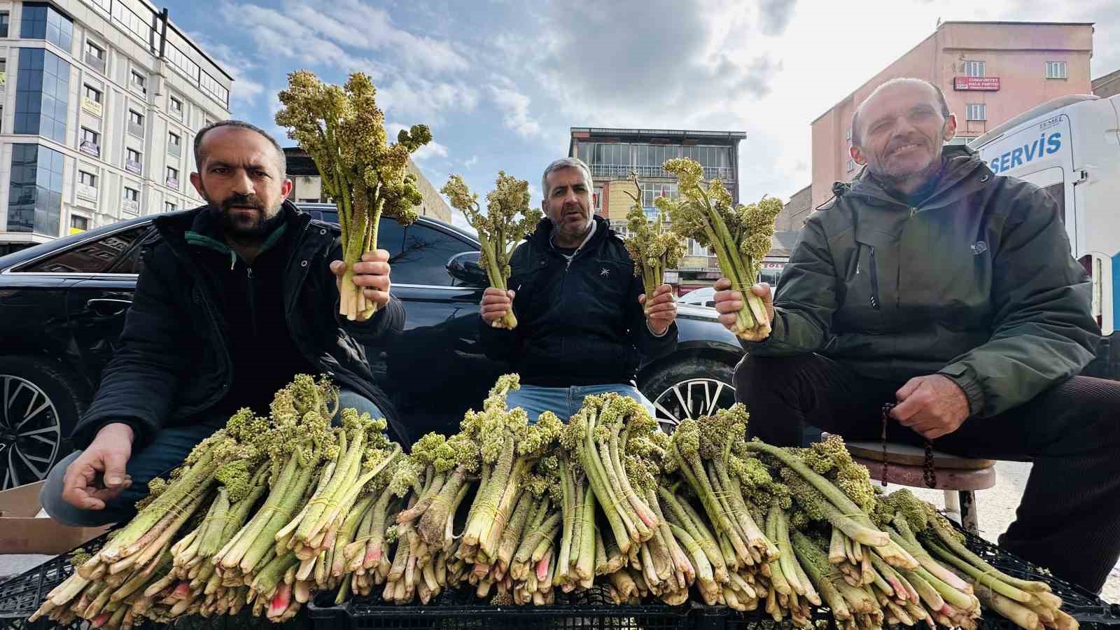 Yayla muzunun destesi 100 TL’den satışa çıkarıldı
