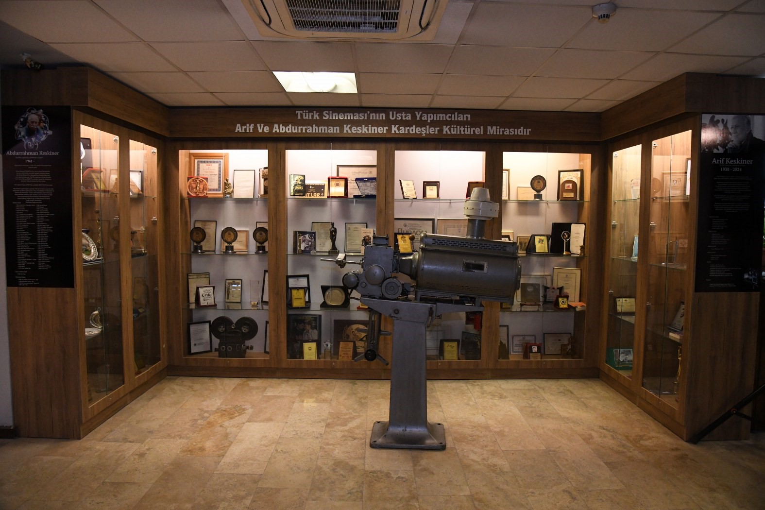 Türk Sineması’nın duayenleri Keskiner kardeşlerin anıları Osmaniye Kent Müzesi’nde yaşatılacak