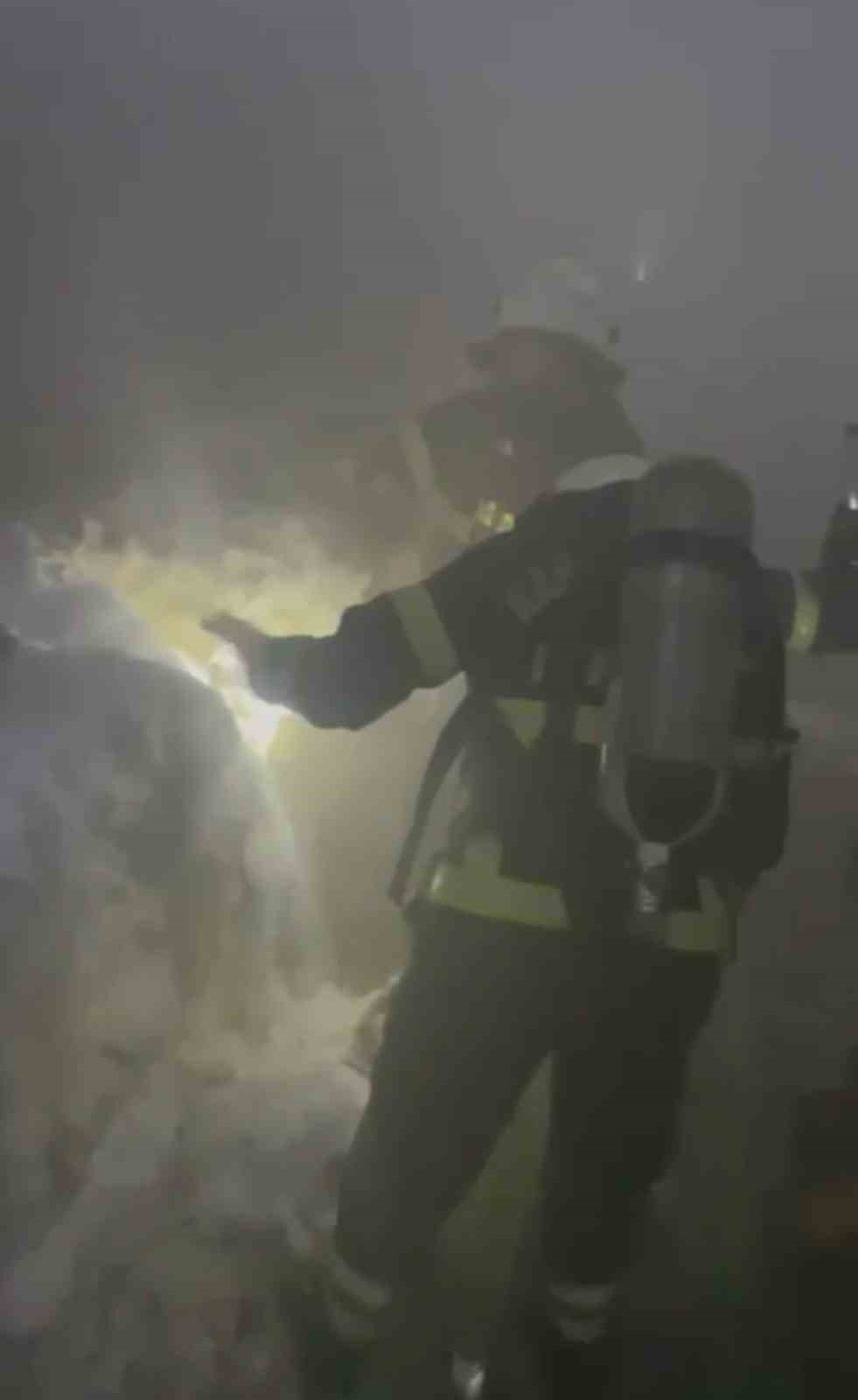 Kahramanmaraş’ta fabrika yangını