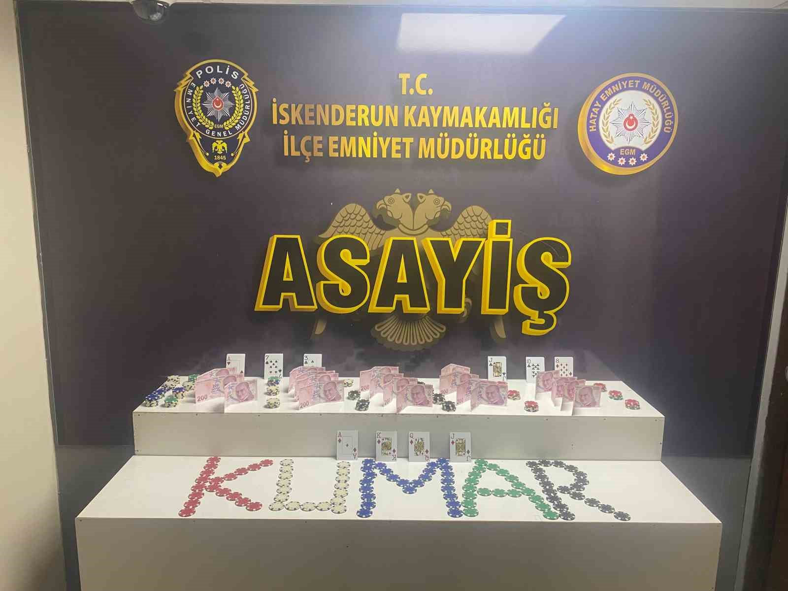 Kumar oynarken yakalanan şahsın aklına ilk gelen polise kimlik sormak oldu
