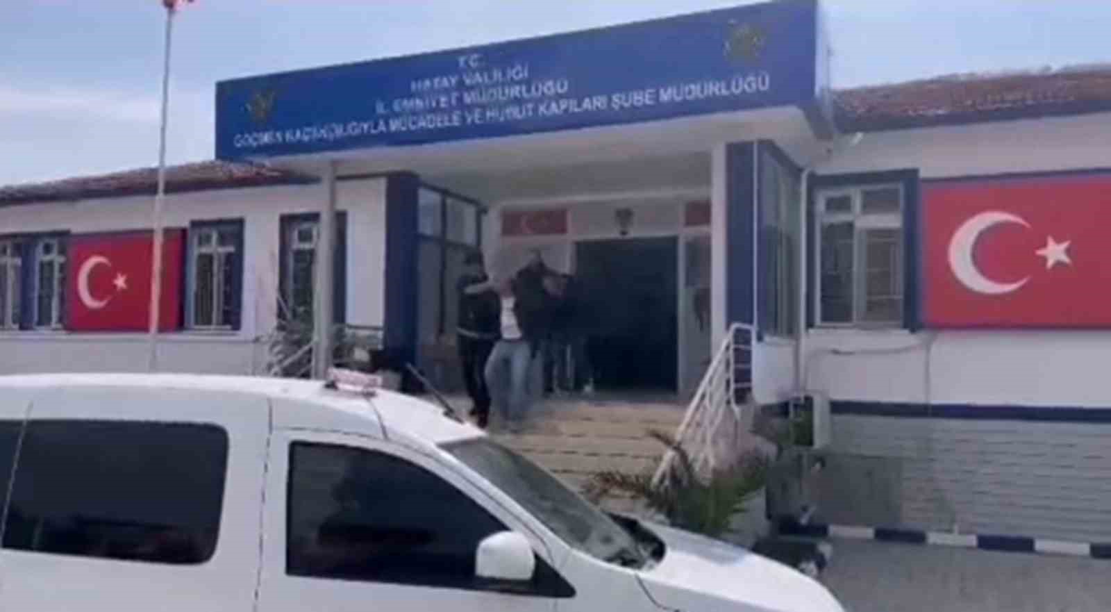 Hatay’da 5 kaçak göçmen yakalandı