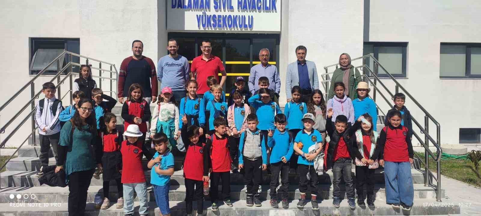 Köyceğizli öğrenciler Dalaman’da incelemelerde bulundu
