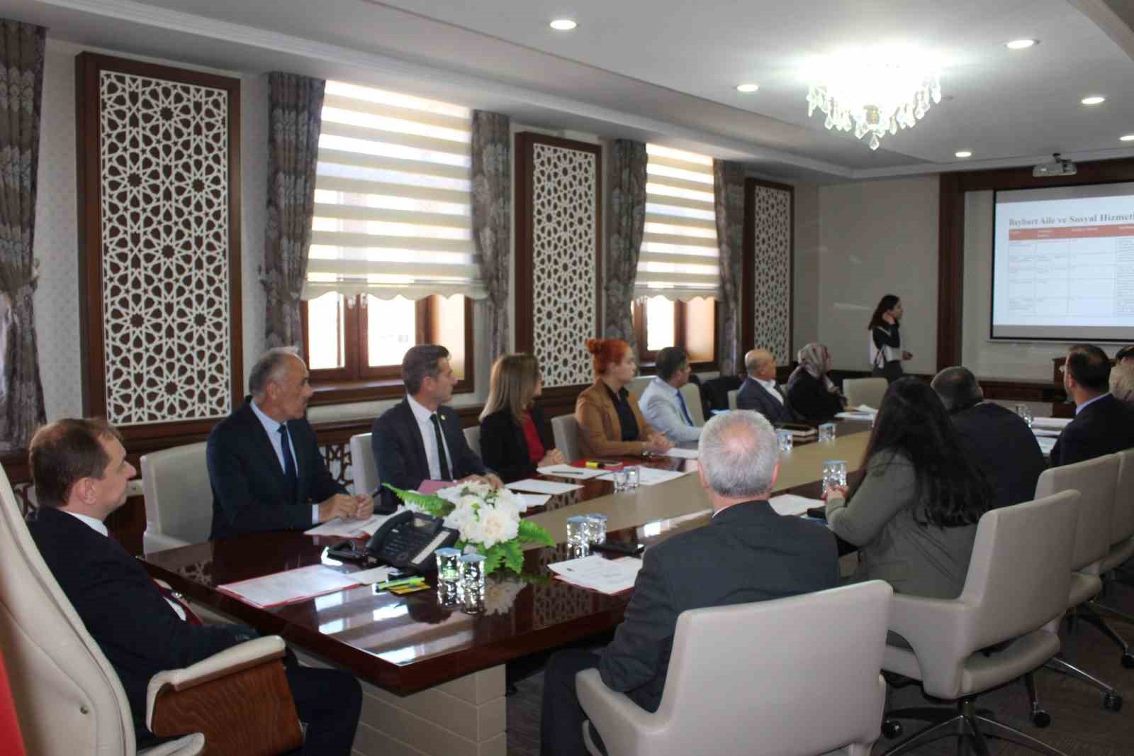 Bayburt&rsquo;ta &rsquo;II. Ulusal Otizm Eylem Planı&rsquo; toplantısı ger&ccedil;ekleştirildi
