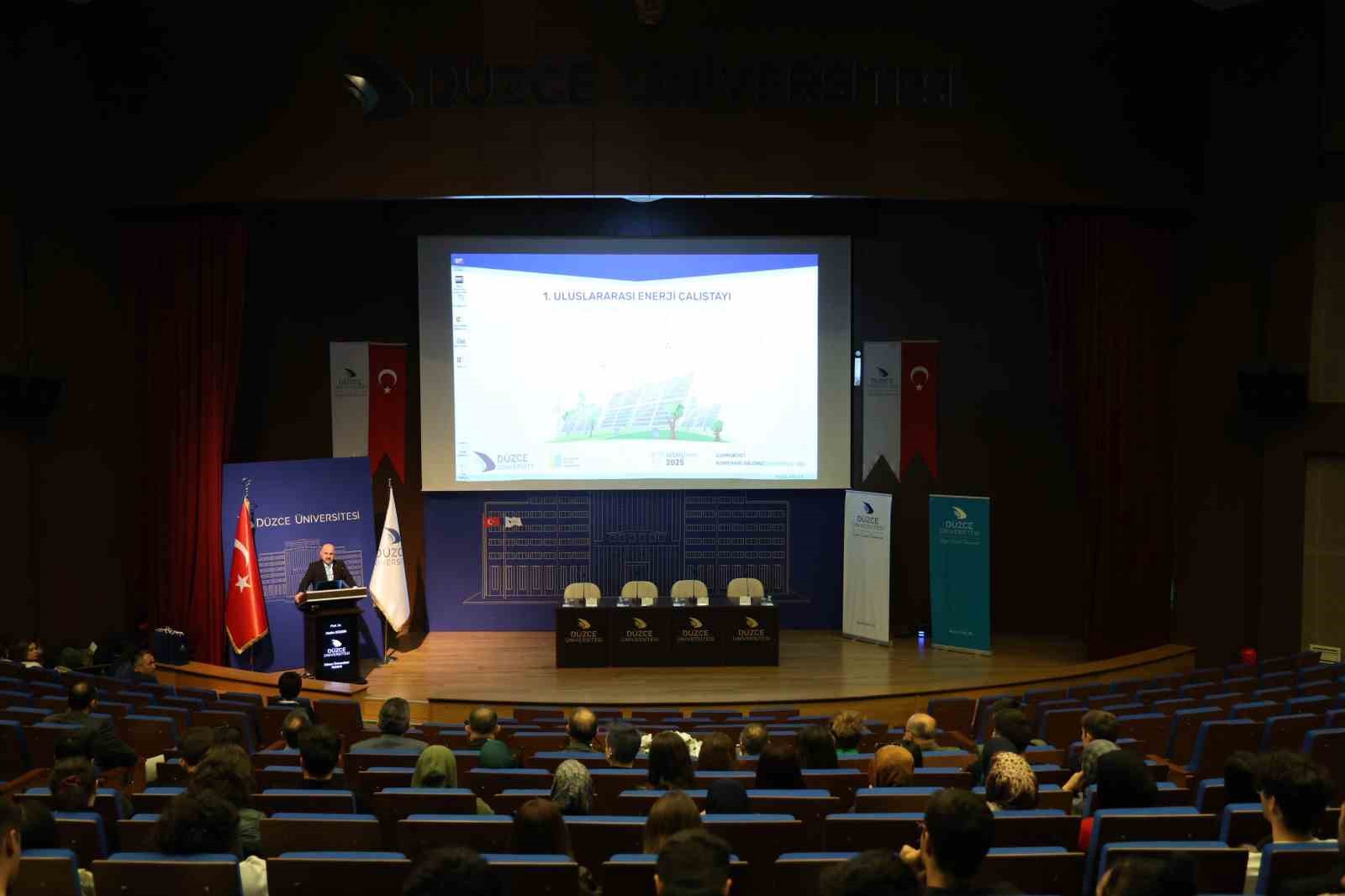 Düzce Üniversitesi’nde enerji çalıştayı