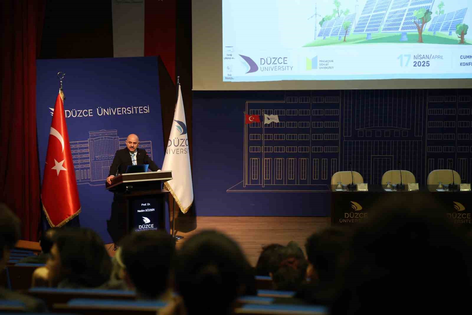 Düzce Üniversitesi’nde enerji çalıştayı