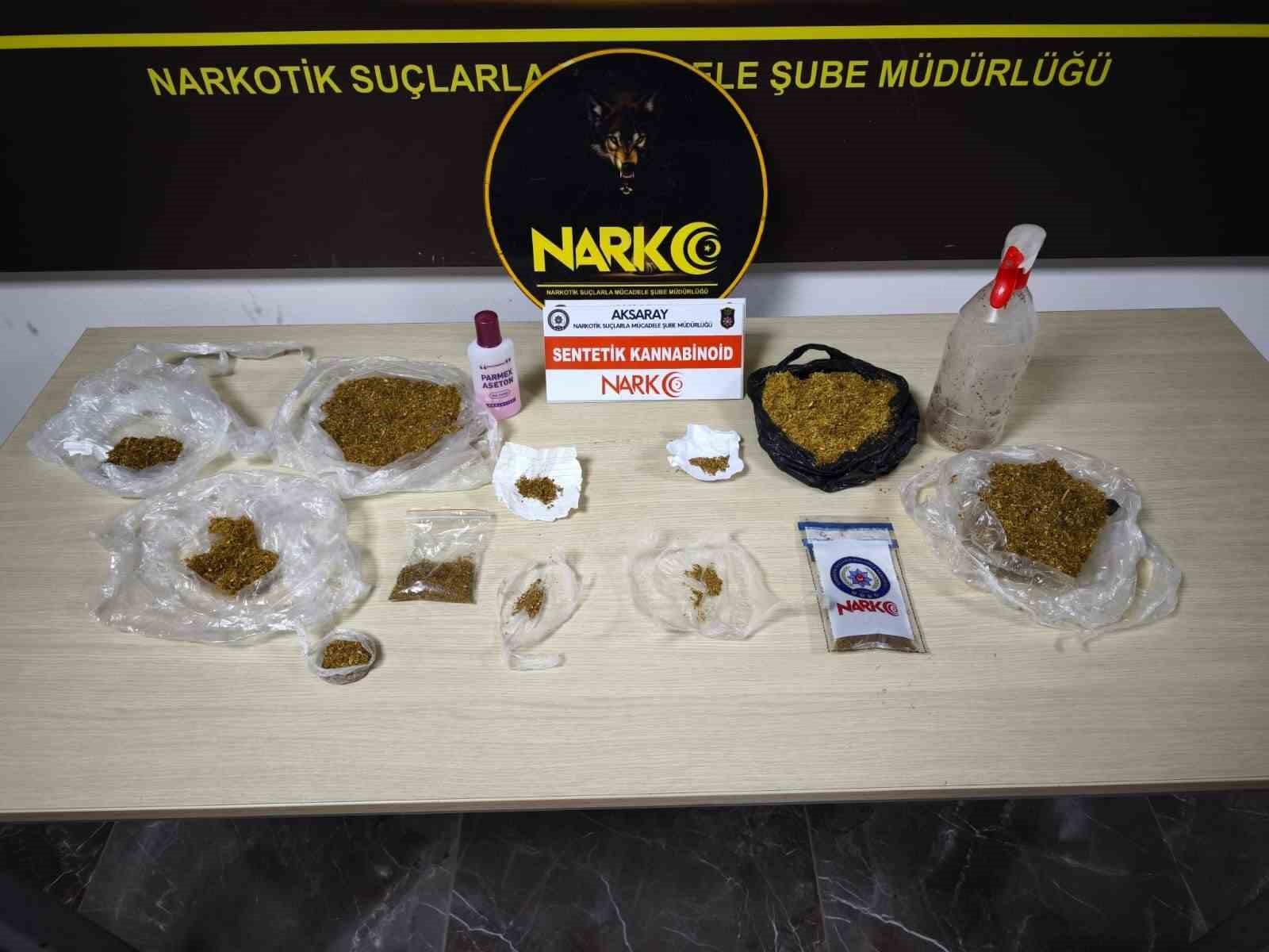 Uyuşturucuyla yakalanan şüpheli tutuklandı