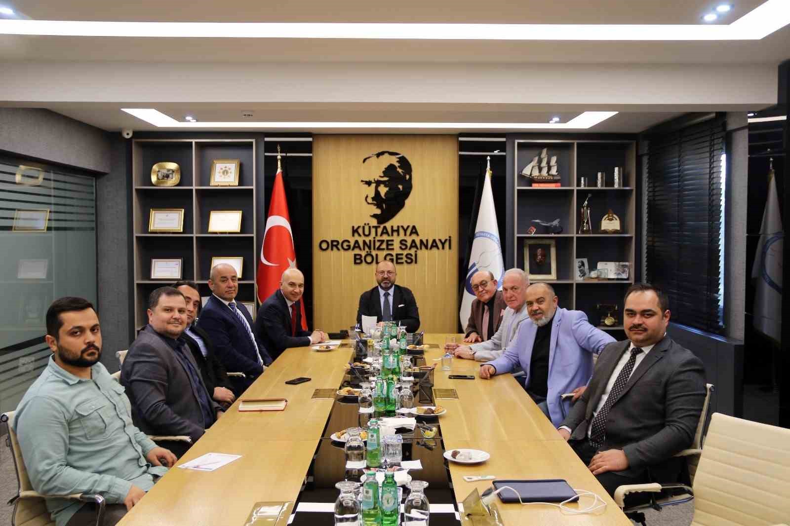 Başkan Erdemci, Kütahya OSB yönetimini ziyaret etti