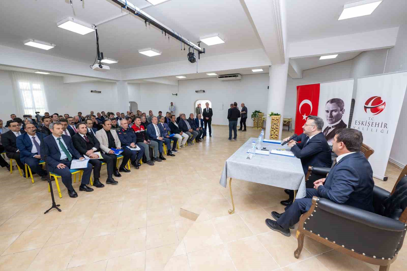 Muhtarlar toplantısının 2’nci etabı Günyüzü İlçesi’nde gerçekleştirildi