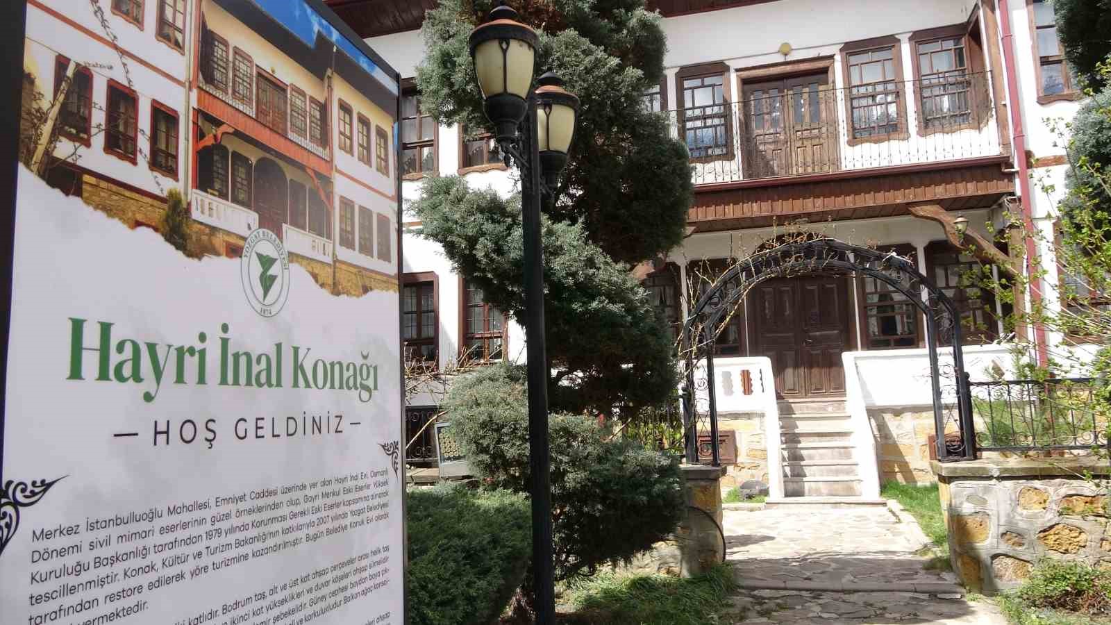 Yozgat’ta asırlık konak, ziyaretçilerini ağırlıyor