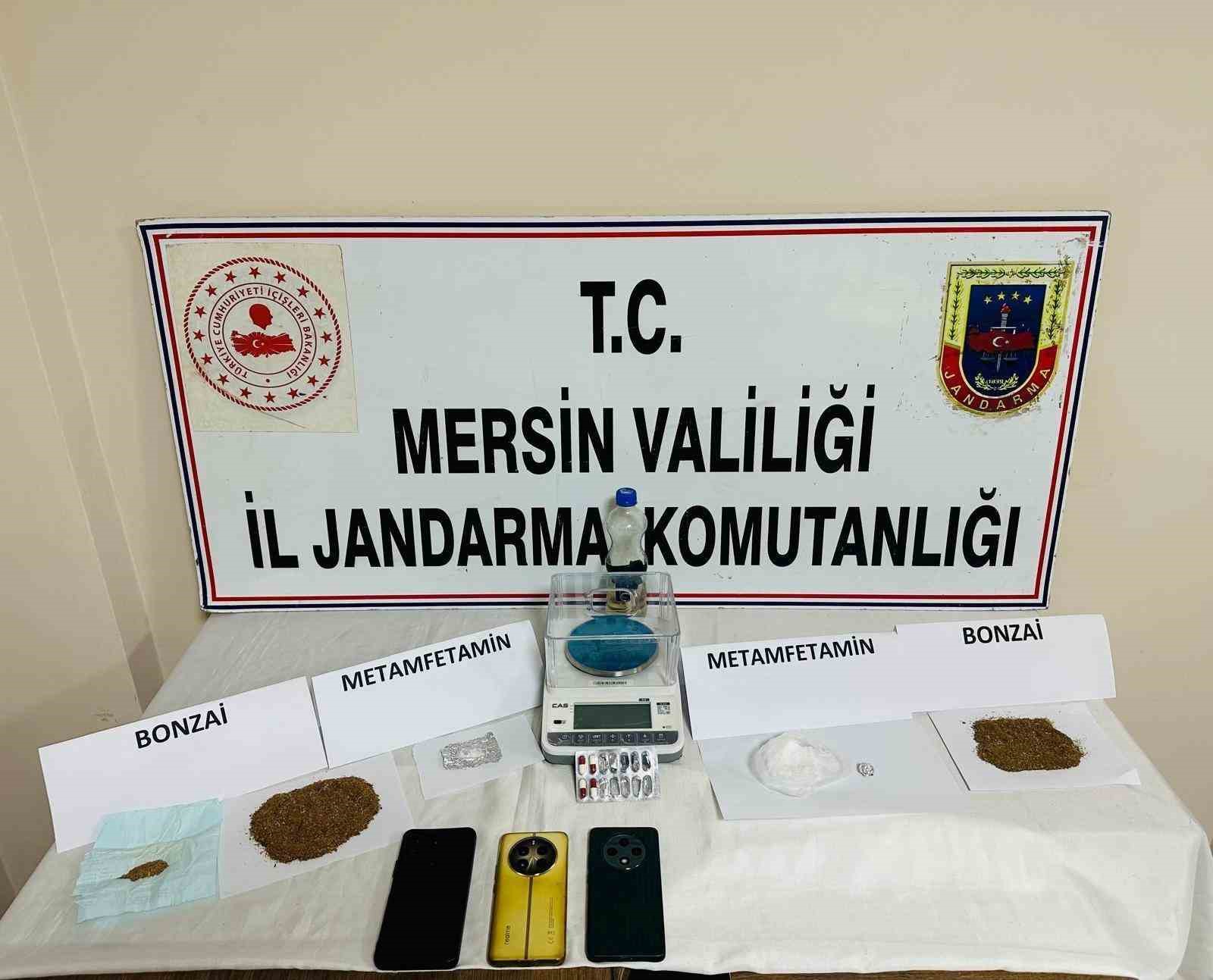 Mersin’de uyuşturucu operasyonu