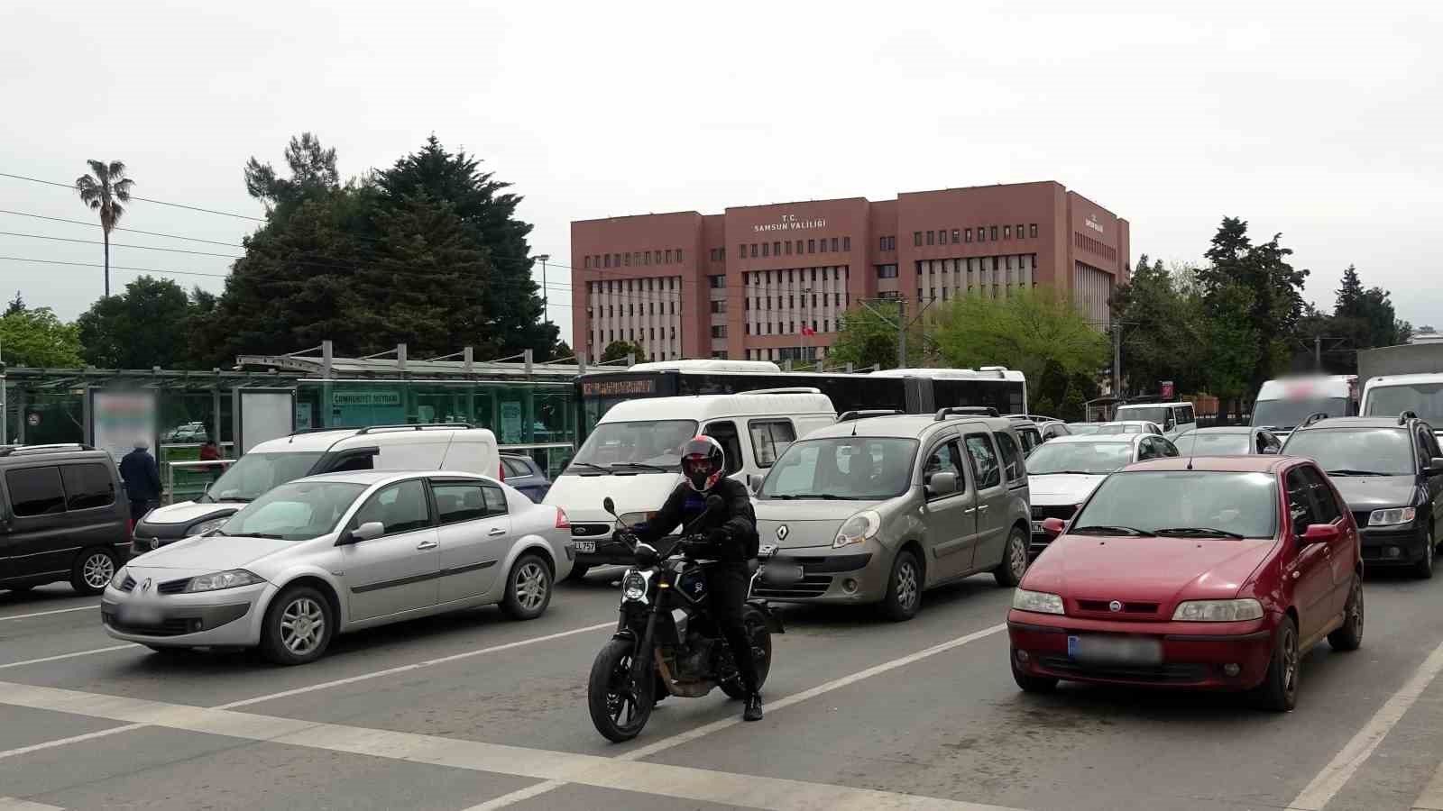 Samsun&rsquo;da trafiğe kayıtlı ara&ccedil; sayısı 504 bin 953 oldu
