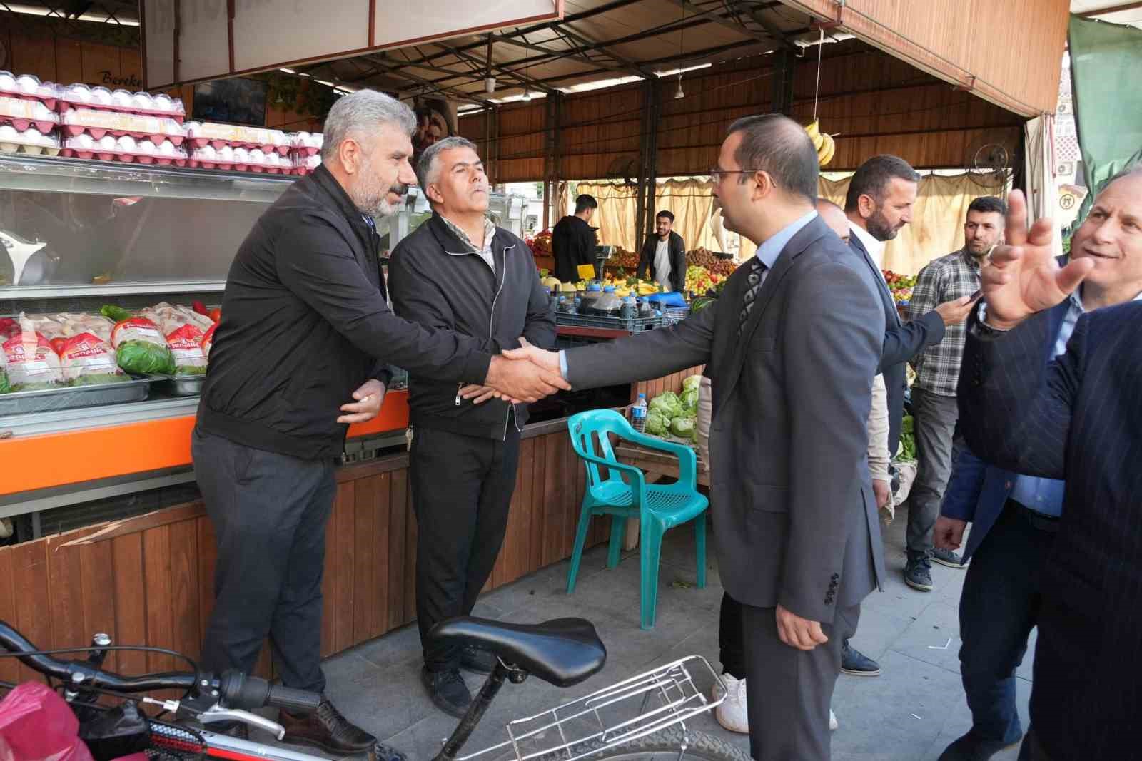 Cizre Kaymakamı Baycar, esnafın sorunlarını dinledi
