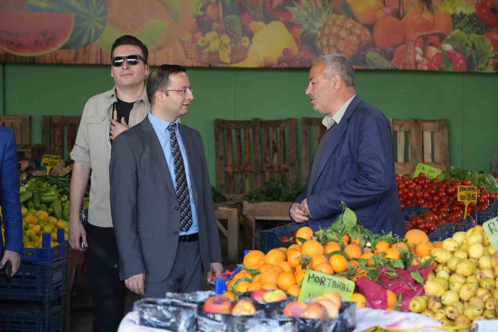 Cizre Kaymakamı Baycar, esnafın sorunlarını dinledi