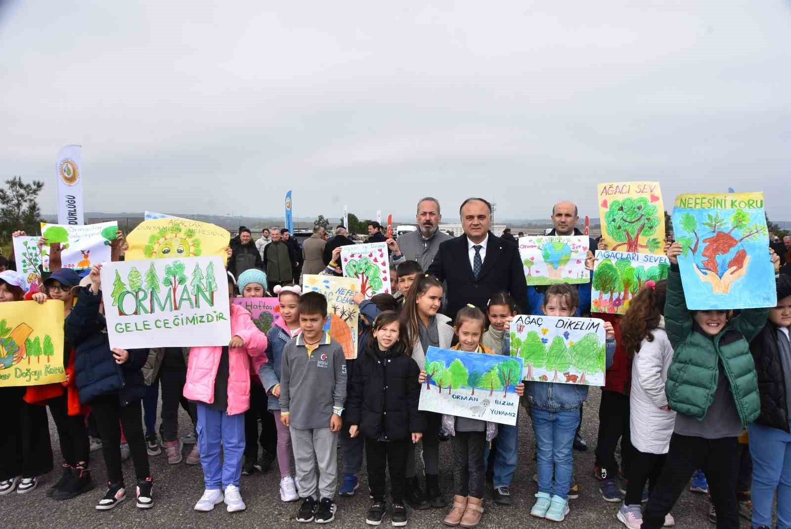 Sinop’ta fidan dikim etkinliği
