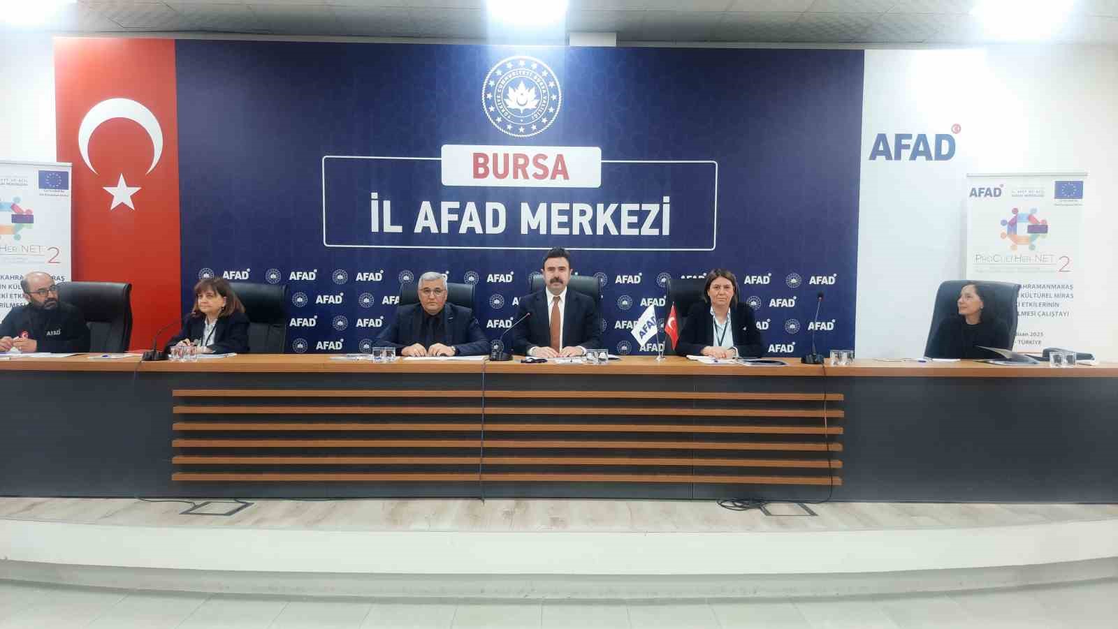 Bursa’da kültürel miras için afet tatbikatı