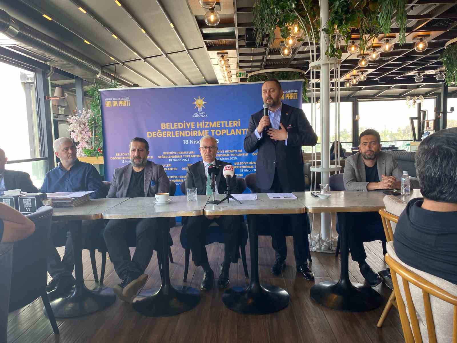 AK Partili K&ouml;se: "Karşıyaka Belediyesi i&ccedil;in savcıları harekete ge&ccedil;meye &ccedil;ağırıyorum"
