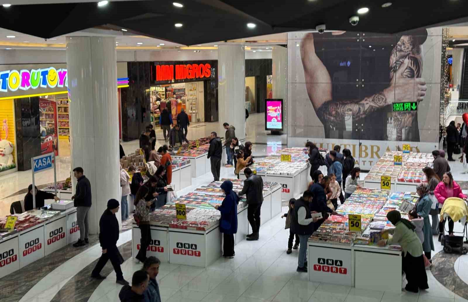 Mardian Mall’da kitap fuarı ziyaretçilerini bekliyor