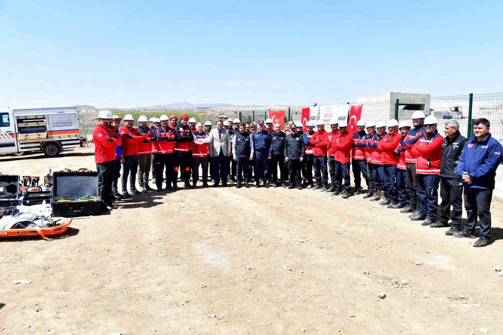 Kırşehir’de MEB AKUB ekibinden gerçeğini aratmayan tatbikat