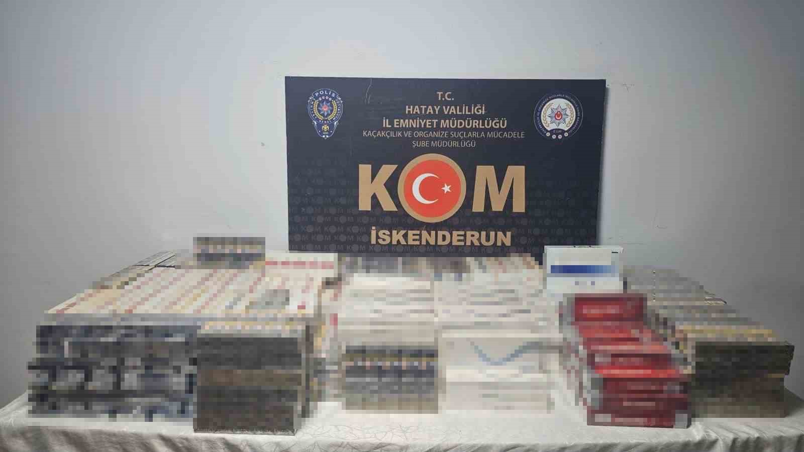 Hatay’da bin 30 adet sikke ele geçirildi