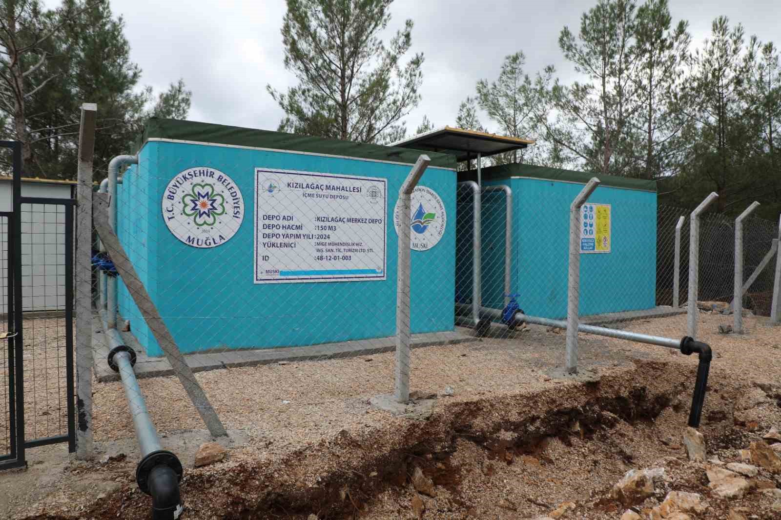 Muğla Büyükşehir Belediyesi 4 Ayda 122 içme suyu deposu temizledi