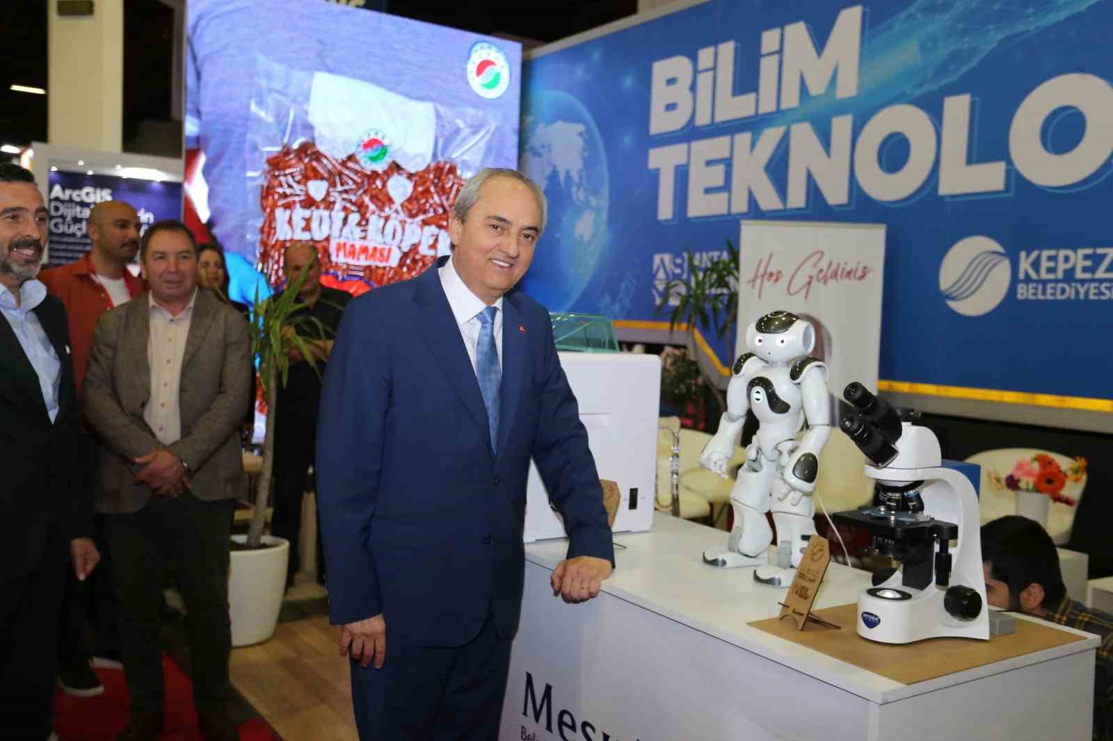 Kepez Belediyesi, City Expo Fuarı’nda ilgi odağı oldu