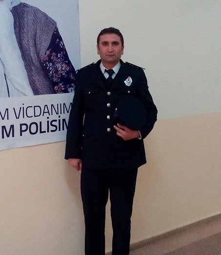 Konya’da kansere yenik düşen komisere son görev