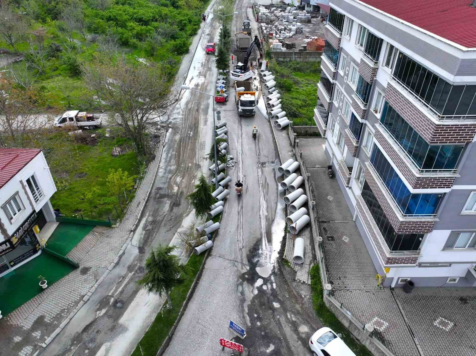 SBB’den Çarşamba’nın altyapısına neşter