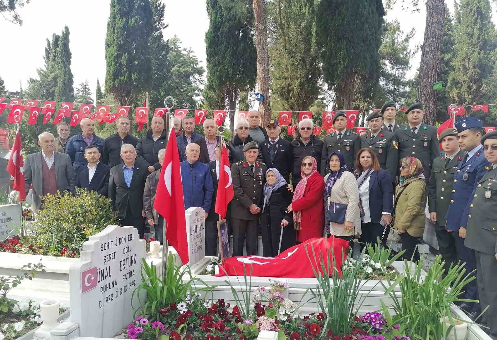 Pamuk Geçidi şehidi 4 astsubay, şehadetlerinin 33. yılında anıldı