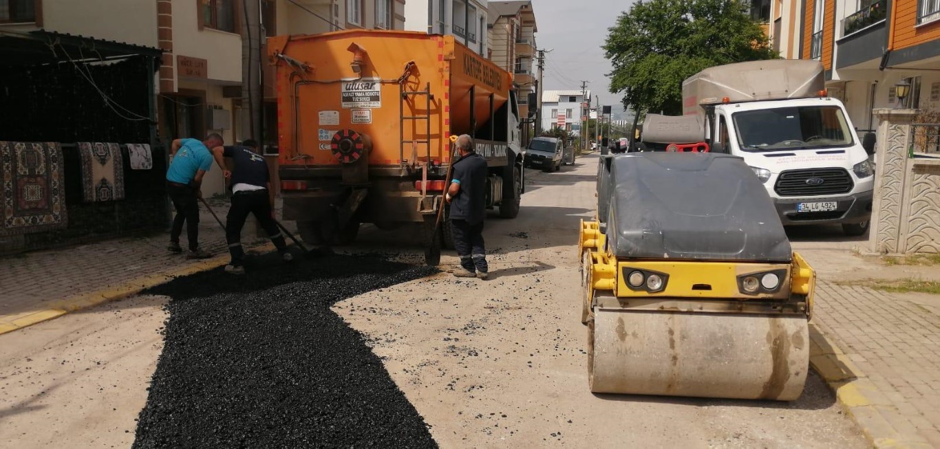 Ataevler’de yol konforu artırıldı