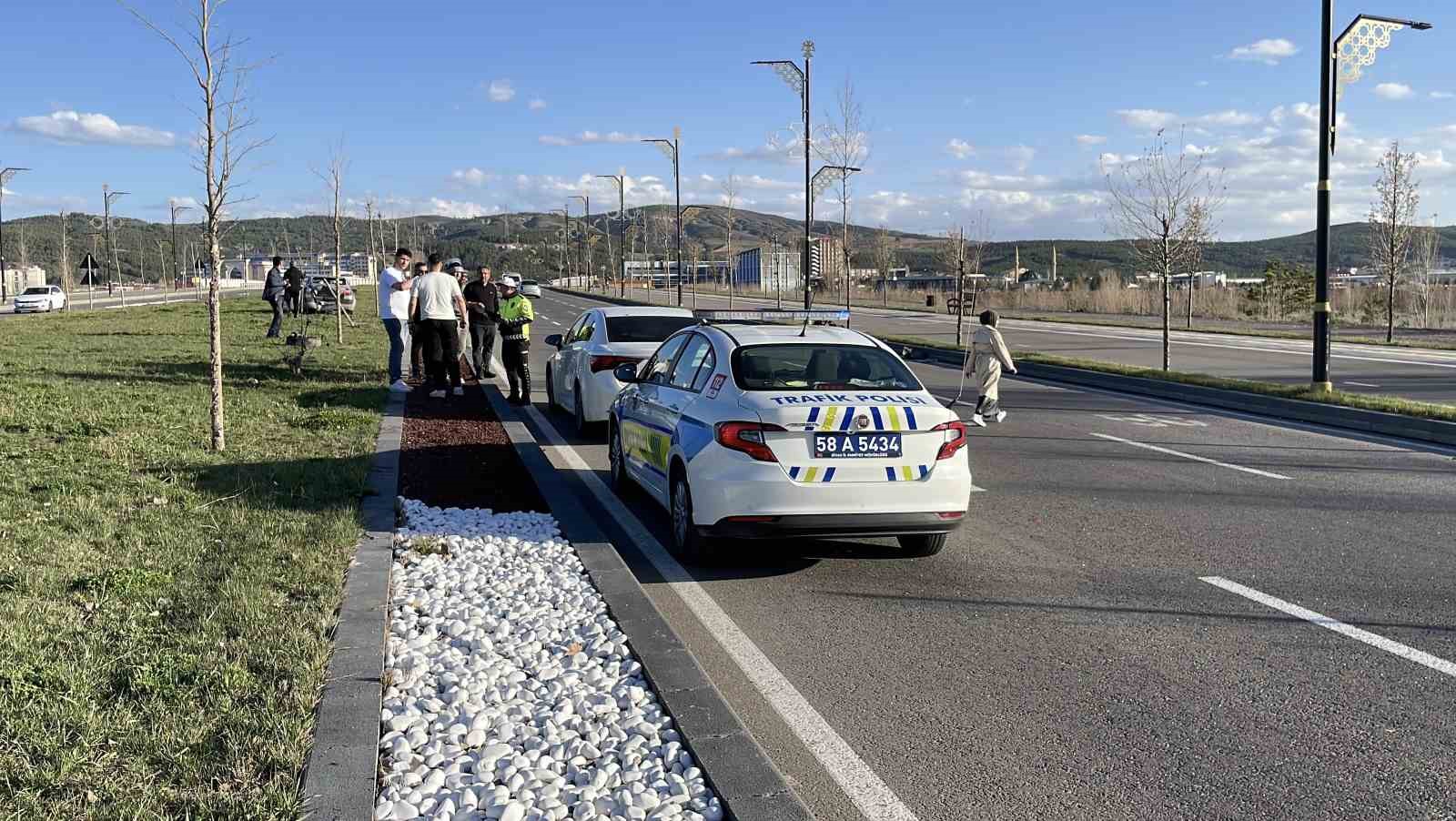 Sivas&rsquo;ta trafik kazası: 4 yaralı
