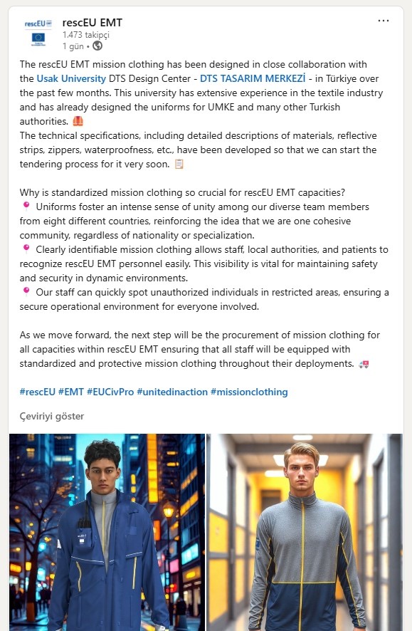 Uşak Üniversitesi Türkiye’nin tasarım gücünü Dünyaya taşıyor