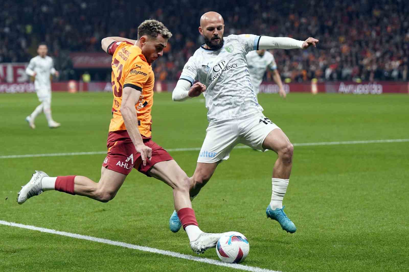 Trendyol Süper Lig: Galatasaray: 1 - Bodrum FK: 0 (İlk yarı)
