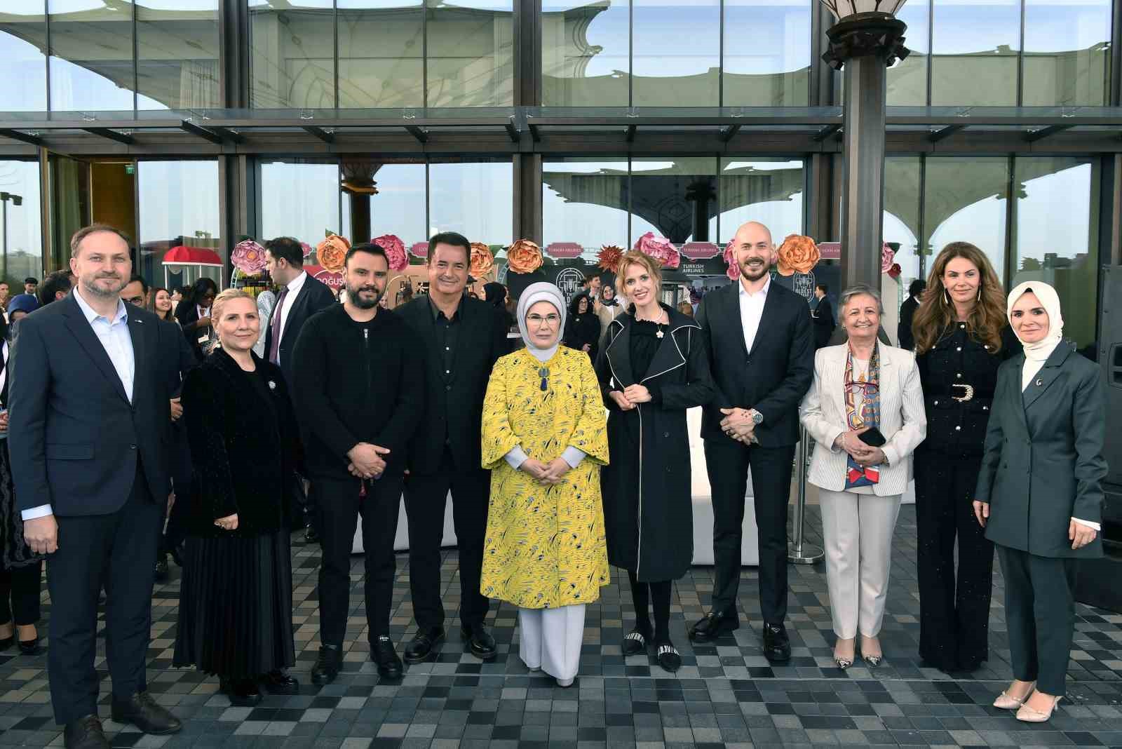 Emine Erdoğan, TOGEM-DER’in geleneksel "Cemre Çarşısı"nın açılışına katıldı