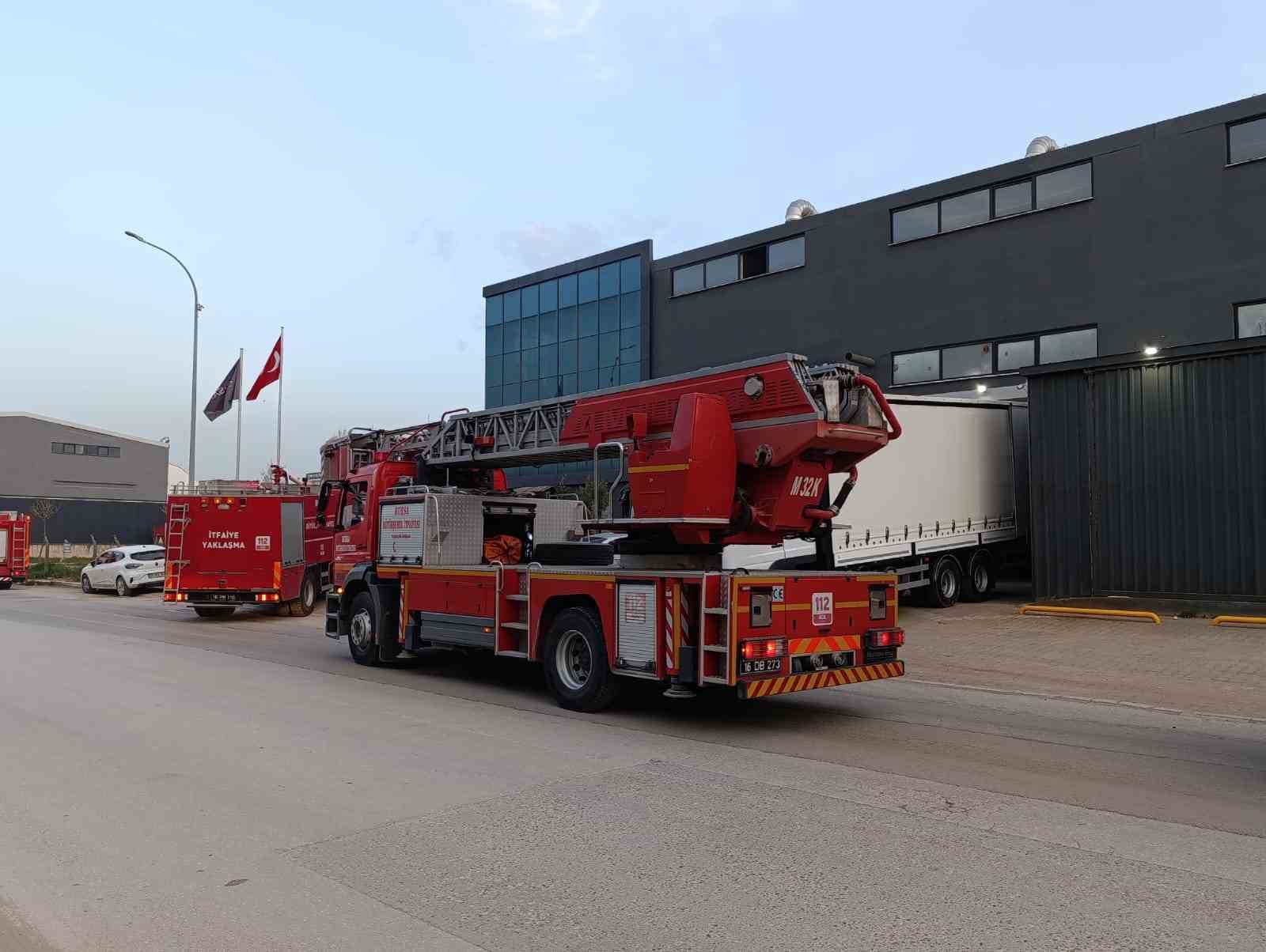 OSB’de korkutan yangın