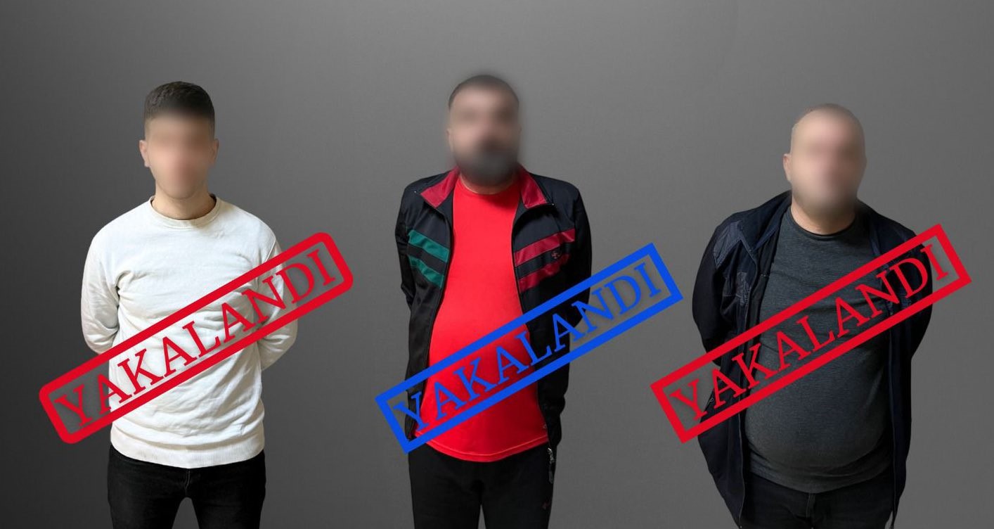 Kırmızı Bültenle uluslararası seviyede aranan 2 ve ulusal seviyede aranan 1 kişi Gürcistan’da yakalandı