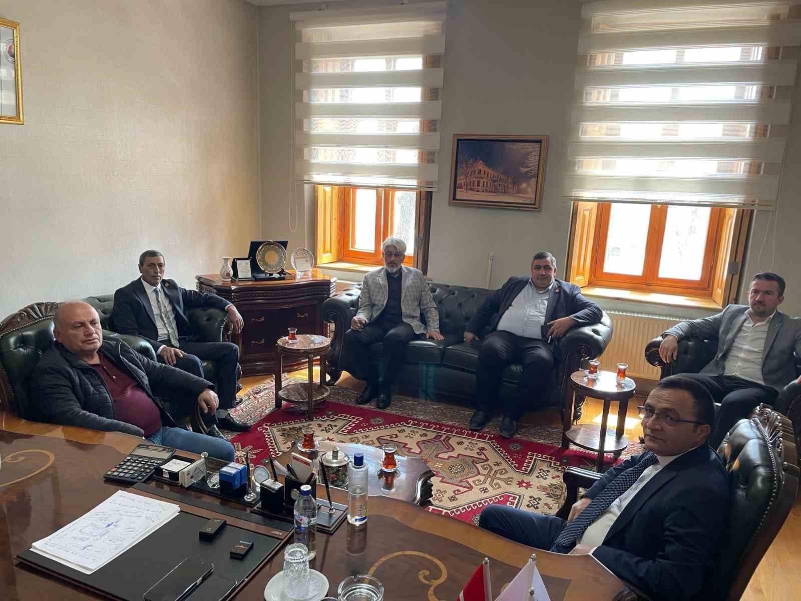 Kars Kent Konseyi’nden KATSO’ya ziyaret