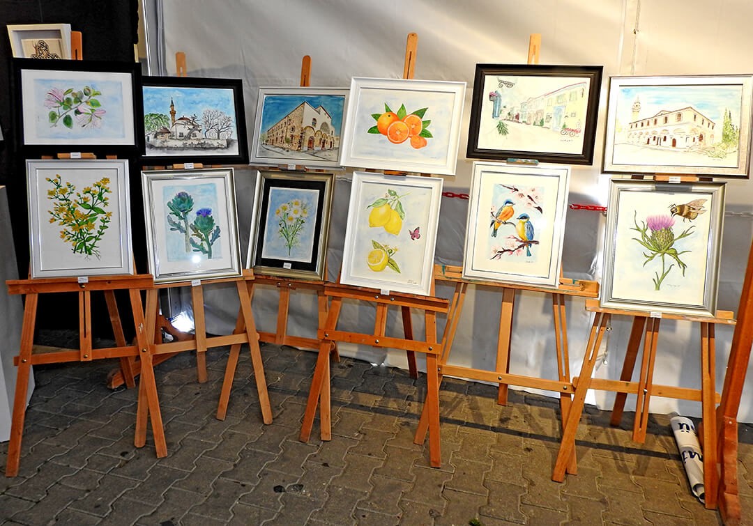 Kursiyerlerden Alaçatı Ot Festivali’ne özel sergi