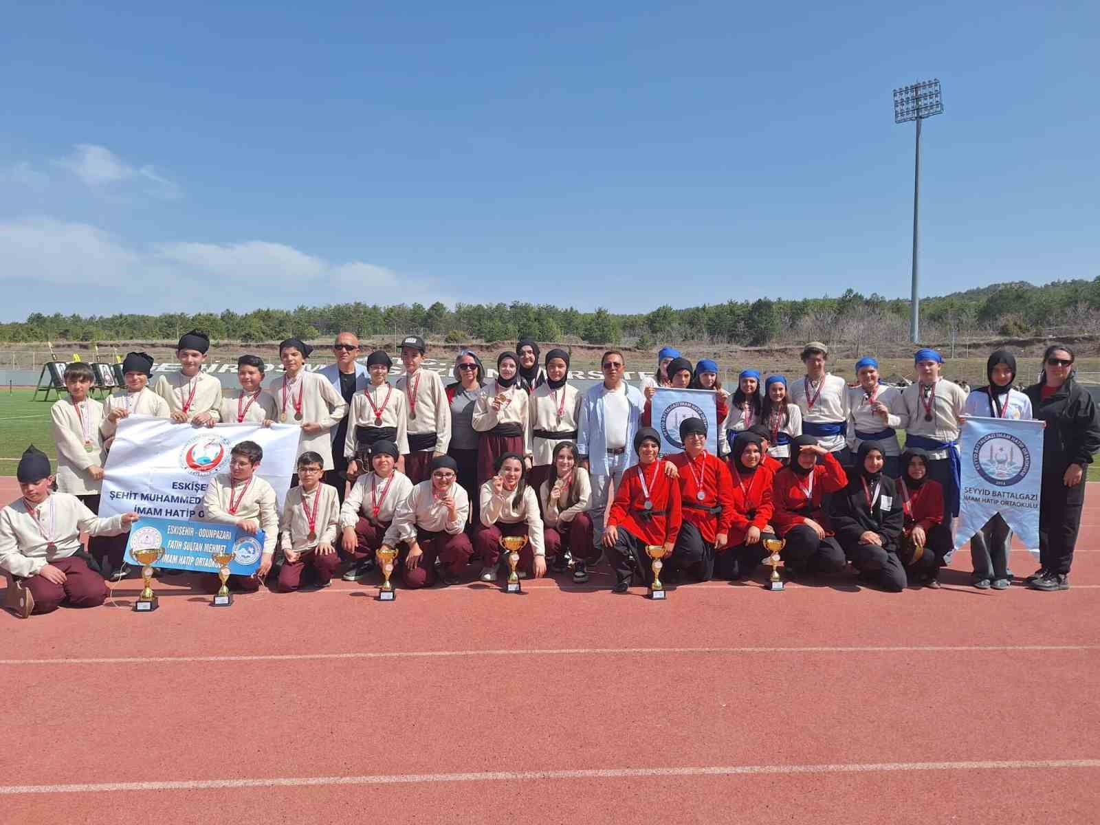 Okul Sporları Geleneksel Türk Okçuluğu Müsabakaları tamamlandı