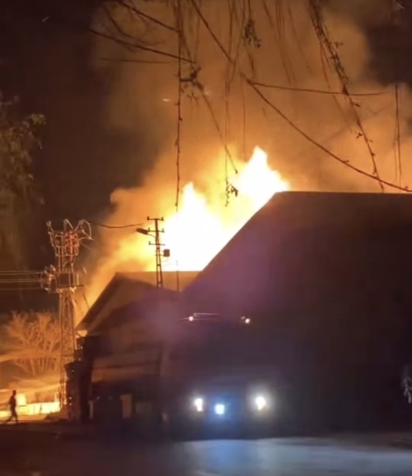 Konya’da Kömürcüler Sitesi’nde yangın paniği