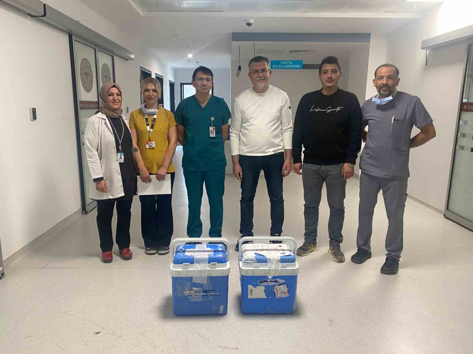 Niğde’de beyin kanaması geçiren 80 yaşındaki vatandaşın organları iki hastaya umut oldu