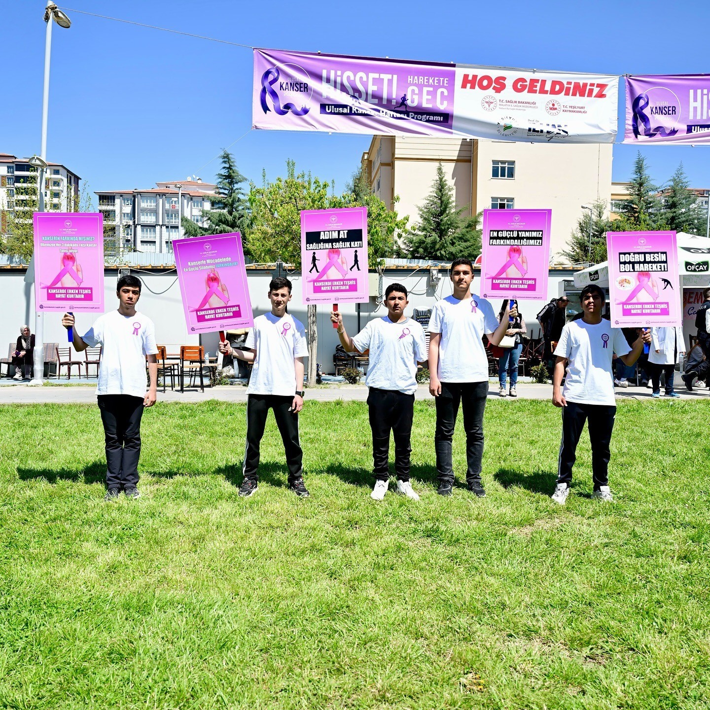Başkan Ge&ccedil;it, " Kanserle m&uuml;cadelede erken teşhis hayat kurtarır"
