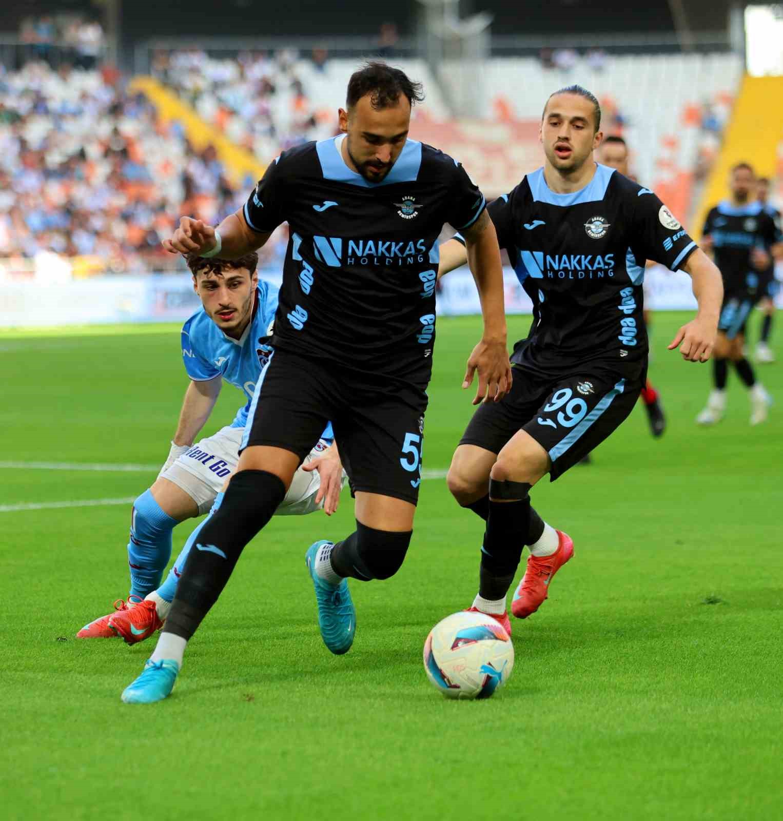 Trendyol Süper Lig: Adana Demirspor: 0 - Trabzonspor: 0 (Maç devam ediyor)