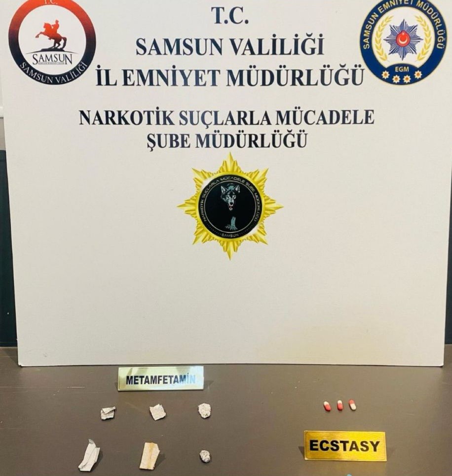 Samsun’da uyuşturucu operasyonu: 3 gözaltı