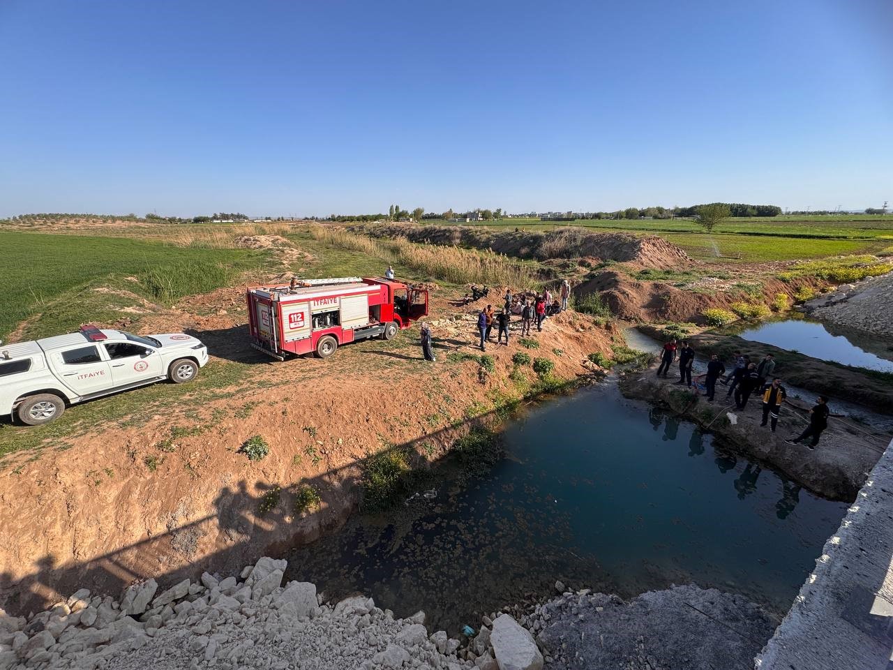 Şanlıurfa&rsquo;da tahliye kanalına d&uuml;şen &ccedil;ocuk boğuldu

