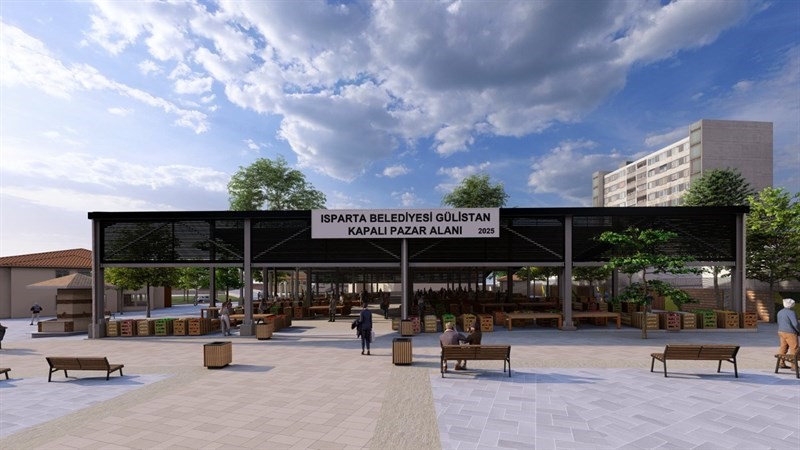 Modern kapalı pazar alanıyla G&uuml;listan&rsquo;a değer katılıyor
