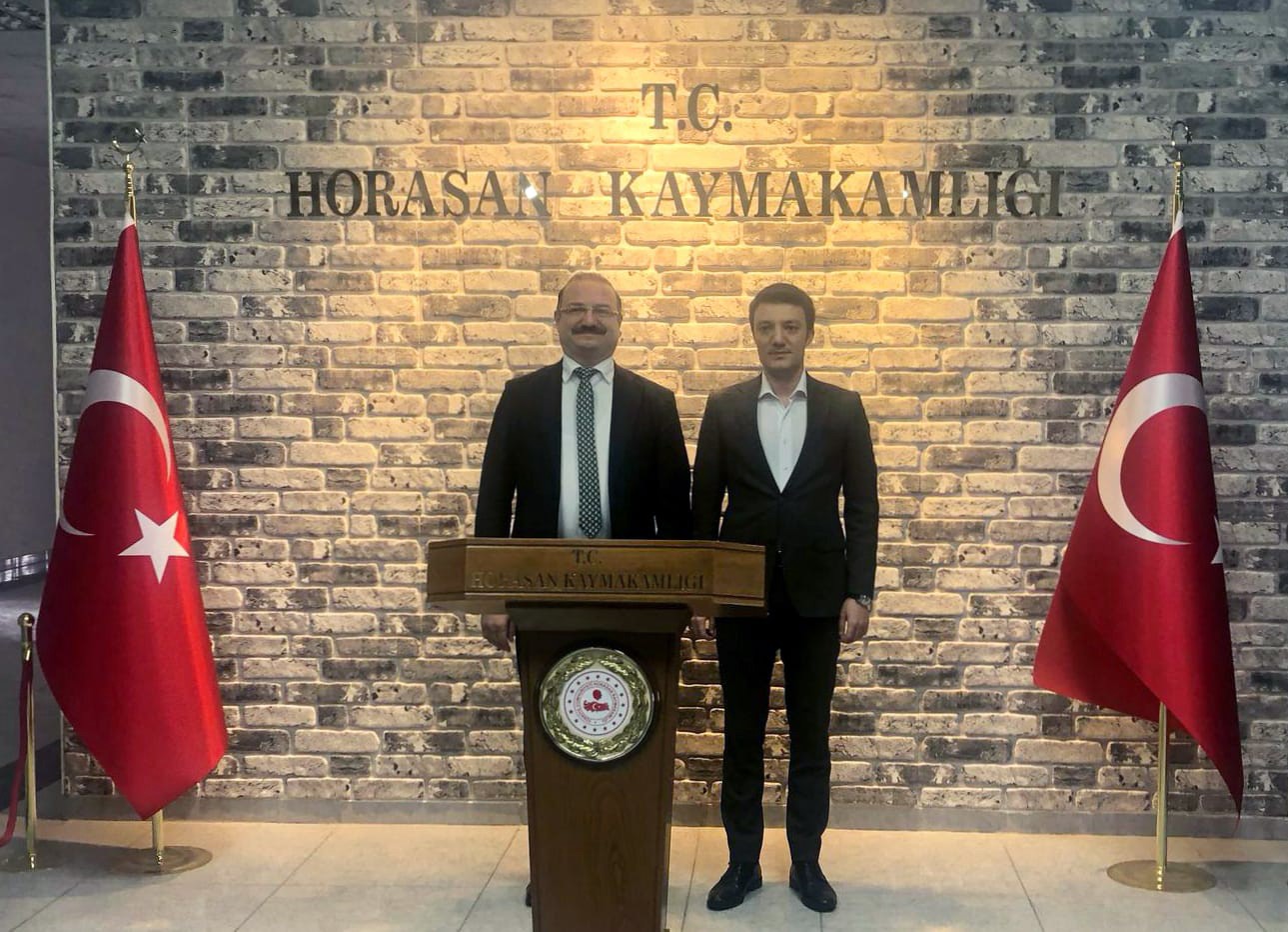 Rektör Hacımüftüoğlu’ndan Horasan ve Pasinler ziyaretlerinde ortak akıl vurgusu
